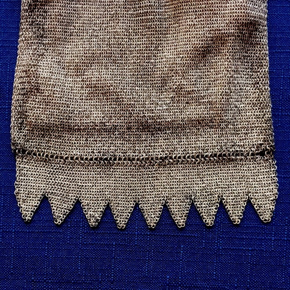 Antique Art Deco Mesh Evening Bag - Picture 6 of 9